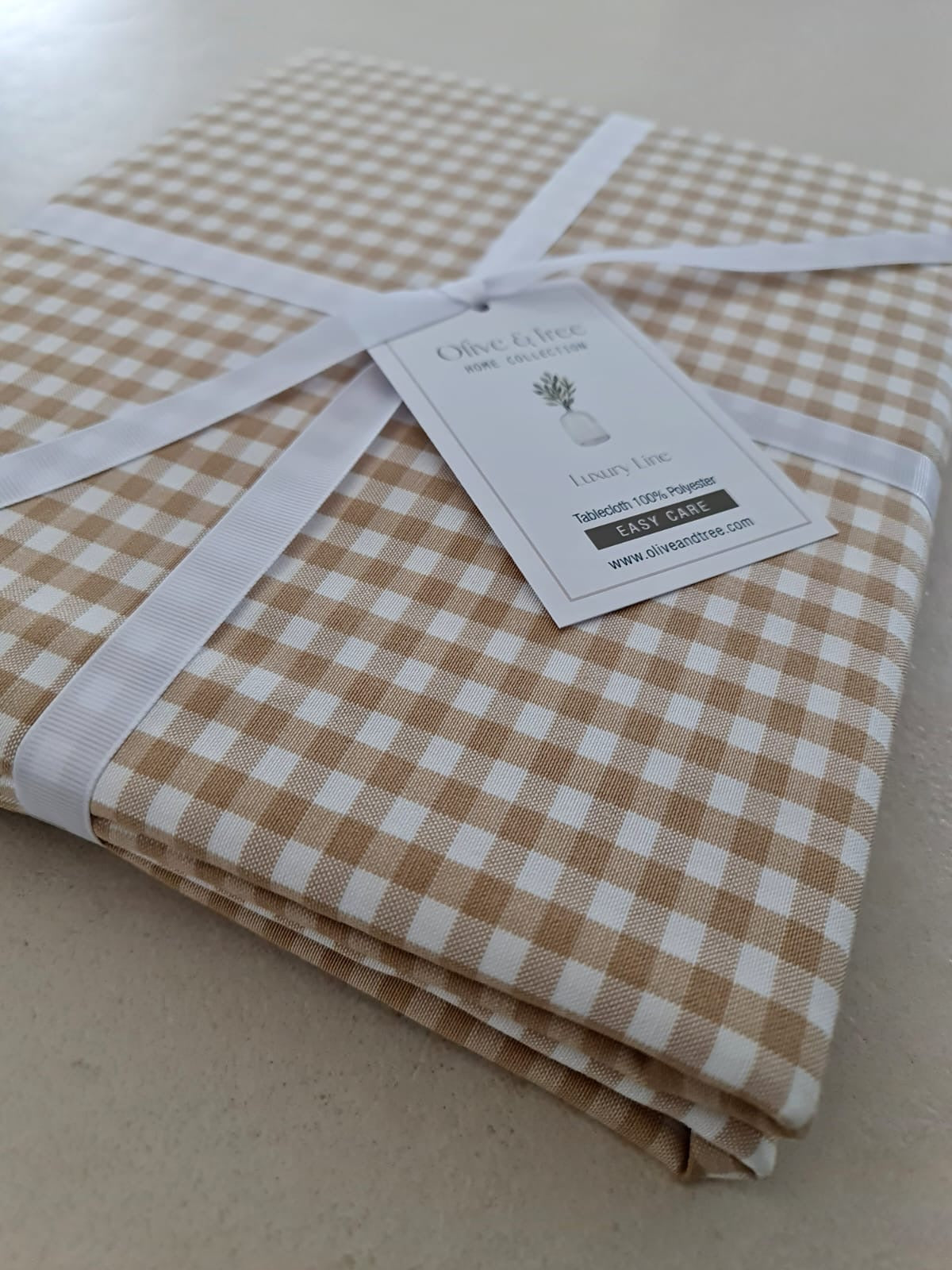 CAFE TABLECLOTH| CAFE "MILAN" SMALL SQUARE TABLECLOTH