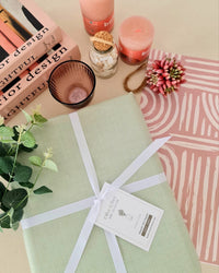 MINT-TABLECLOTH| MINT "TUSCANY" TABLECLOTH| TUSCANY TABLE CLOTH